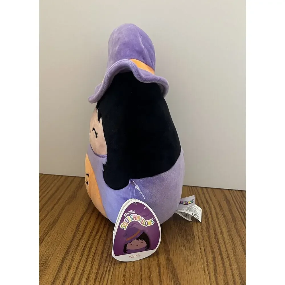 Squishmallows Winnie The Witch 10 Inch Halloween Kellytoy Soft Plush Doll Toy